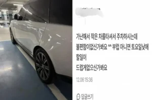 비매너